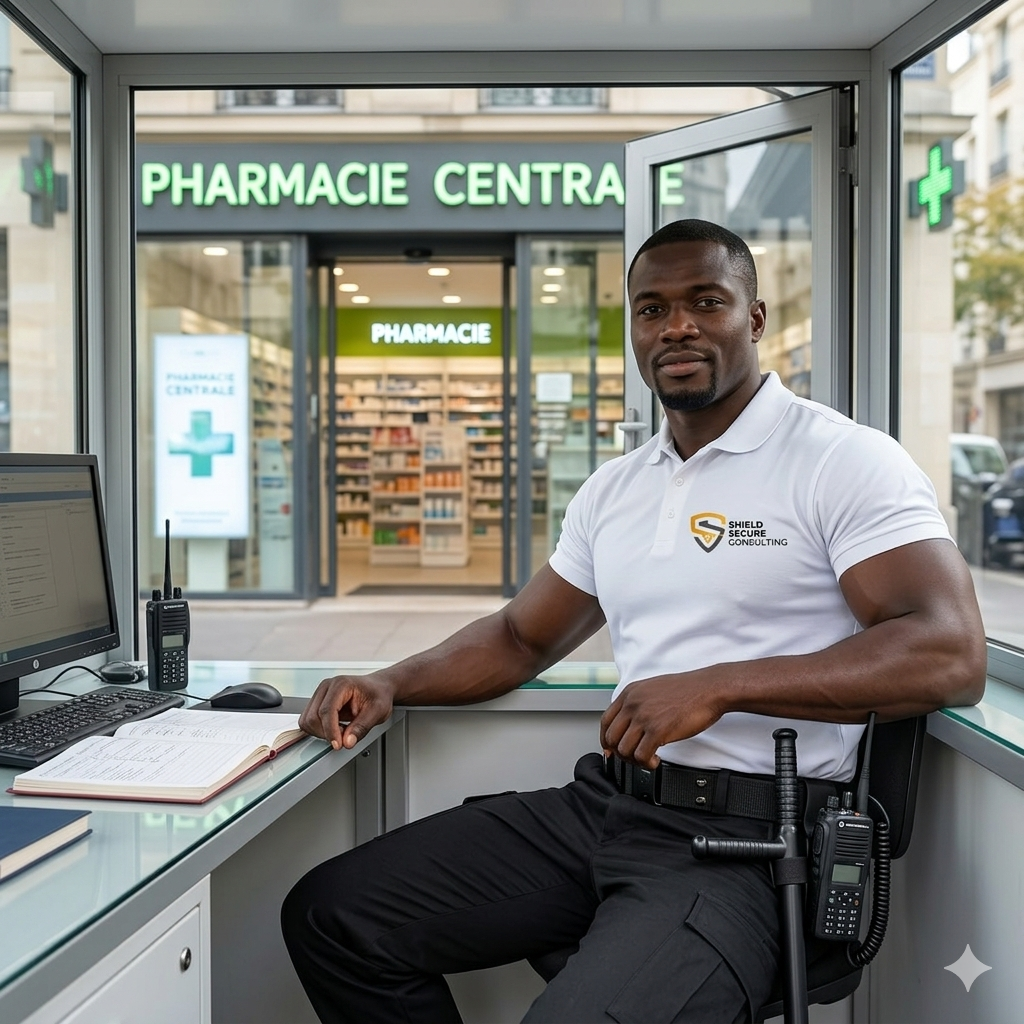 Poste de garde — Pharmacie Centrale